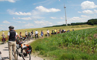 Klimaaktiv vor Ort veranstaltete Radlausflug nach Mammendorf